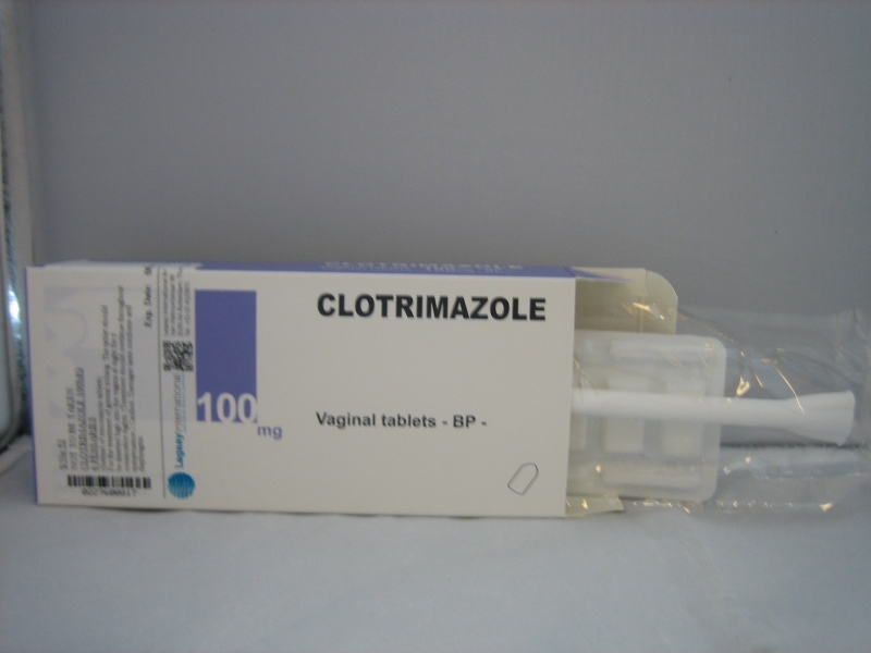 Clotrimazole 100mg tablet vaginal, 6pcs