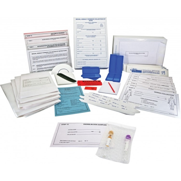 Sexual assault evidence collection kit, 1pce