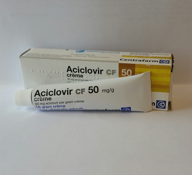 Aciclovir 50mg/g cream 15g, 1pce