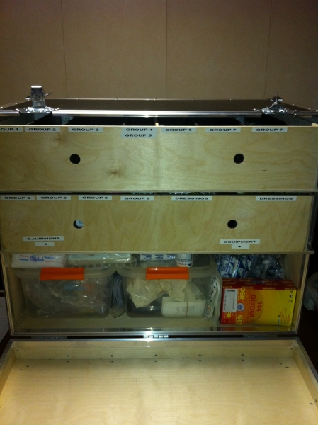 Lagaay storage box A with drawers, 1pce