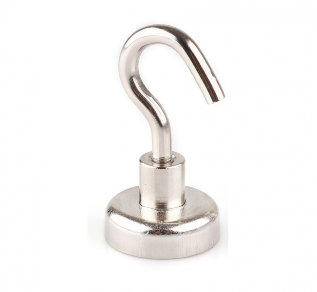 Magnetic hook 20mm up to 13kg, 1pce
