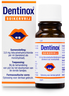 Dentinox 4mg/ml drops 9ml, 1pce