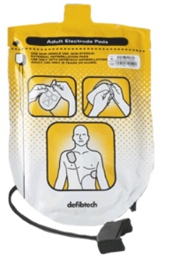 Defibtech Adult electrode pads pair, 1pce