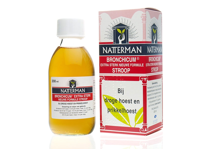 Nattermann Bronchicum extra strong cough 100ml, 1pce