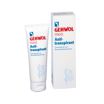 Gehwol anti transpirant cream 125ml tub, 1pce