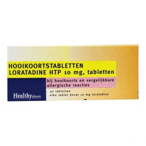 Loratadine (Claritin) 10mg tablet, 20pcs