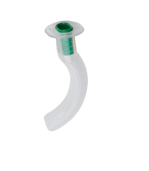 Guedel Airway size 2 8cm green adult, 1pce