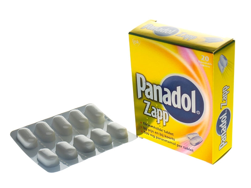 Panadol Zapp 500mg, 20 tablets
