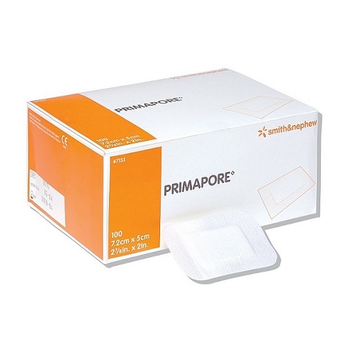 Primapore plaster 10x8cm, 50 pieces