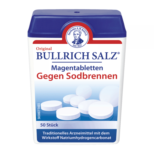 Bullrich Salz tablet, 50 pieces 