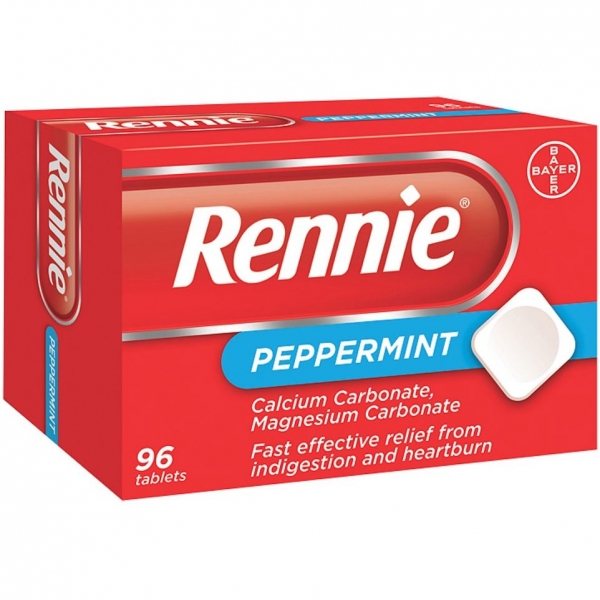 Rennie chew tablet, 96pcs