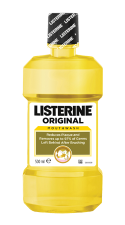 Listerine Mouthwash Original 500ml, 1pce