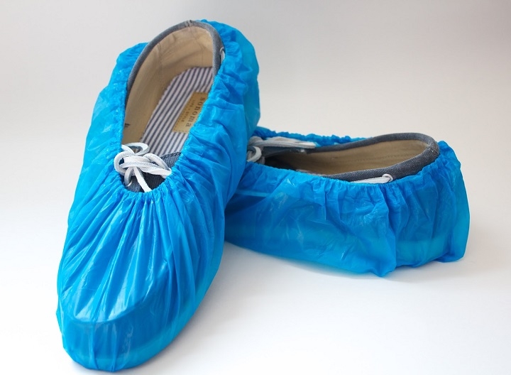 Shoe Covers plastic, 100pcs