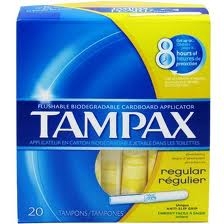 Tampax tampon regular, 20pcs