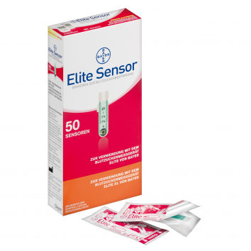 Glucosemeter Elite teststrips, 50pcs