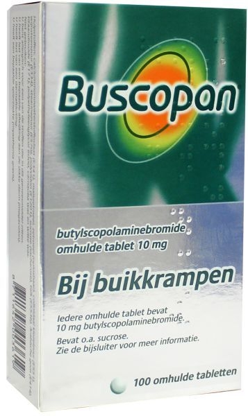Buscopan 10mg tablet, 100 pieces