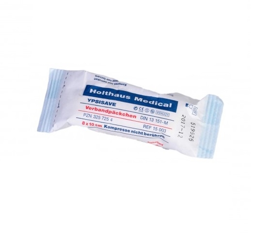 First Aid Bandage German medium No.2 8x10cm, 1pce