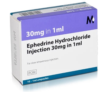 Efedrin HCL 30mg/ml, 10x1ml