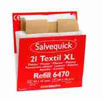 Salvequick plaster large textile refill, 21pcs