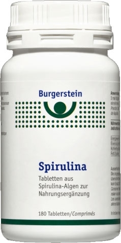 Burgerstein Spirulina, 180 tablets