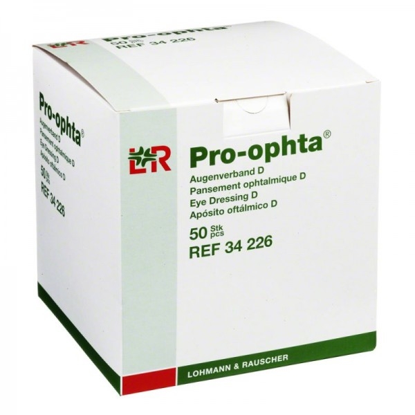 Pro-Optha D occl. Plaster and plastic, 1pce