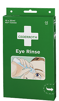 Cederroth eye rinse dispenser 10x 20ml