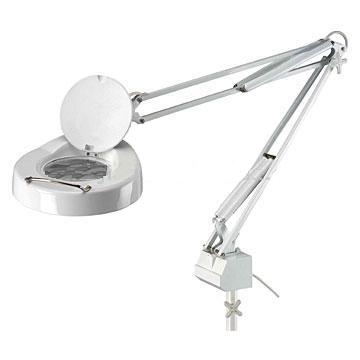 Magnifier + Lamp w wallbracket, 1pce