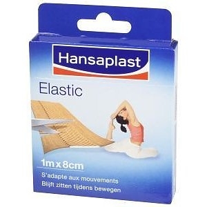Hansaplast Elastic 1mx8cm, 1pce