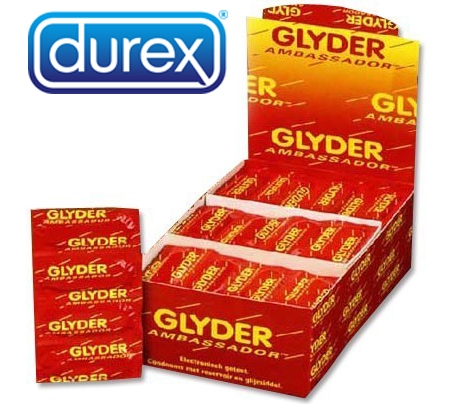 Condoms Durex Glyder, 12pcs
