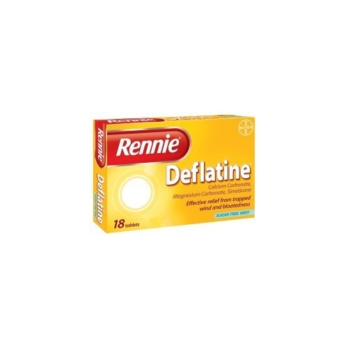 Rennie Deflatine chew tablet, 18pcs