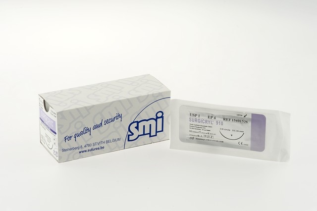 Suture Surgicryl 2-0, DS 24mm, 1pce