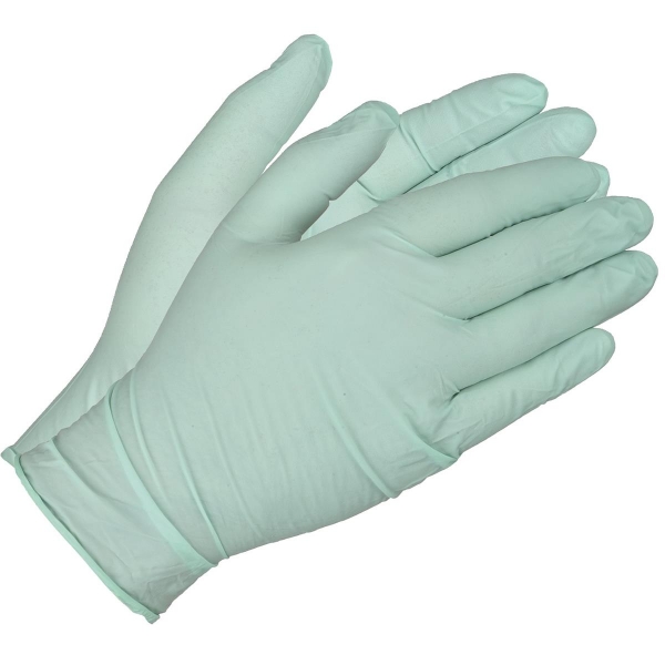 Gloves disposable nitryl aloe-vera  XL, 100 pieces